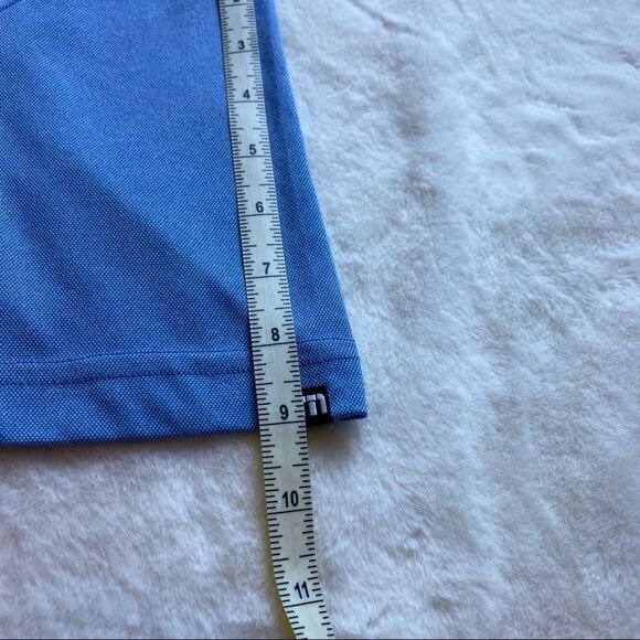 Travis Mathew Blue Polo Shirt Size Small - Picture 11 of 11
